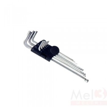 BALLPOINT HEX KEY SET (9 pcs)