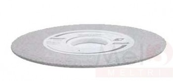 38 A/WA - WHITE ALUMINUM OXIDE TYPE FLARING DISH T12