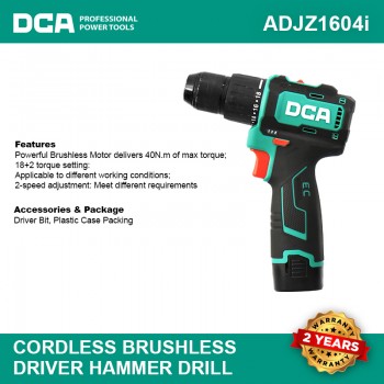 CORDLESS BRUSHLESS DRIVER...