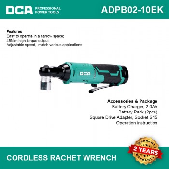 CORDLESS RATCHET WRENCH...