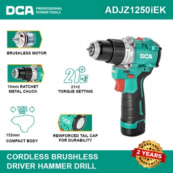 CORDLESS BRUSHLESS DRIVER...