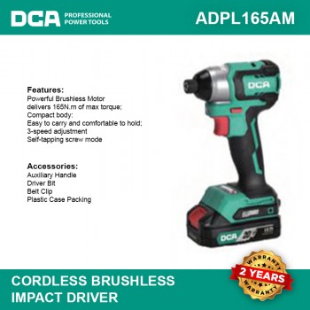 CORDLESS BRUSHLESS IMPACT...