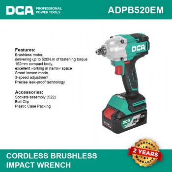 CORDLESS BRUSHLESS IMPACT...