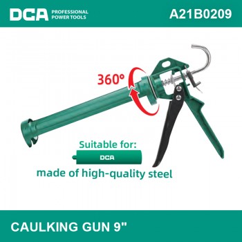DCA A21B0209 Caulking Gun 9"