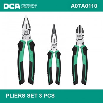 DCA A07A0110 Pliers Set 3 Pcs