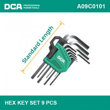 DCA  A09C0101 Hex Key Set 9...