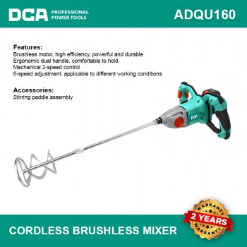 CORDLESS BRUSHLESS MIXER...